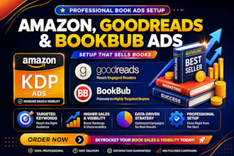 be your book marketing manager for booktok and patreon setup