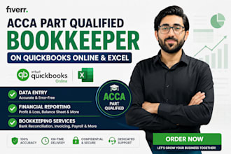 do bookkeeping and accounting in quickbooks and excel