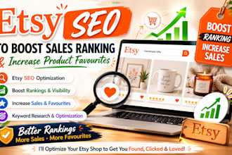 do etsy, etsy, etsy seo to boost sales ranking and increase product favourites
