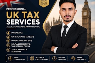 prepare UK income tax return, cgt and iht returns