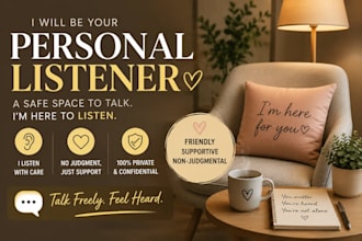 listen and make you feel heard