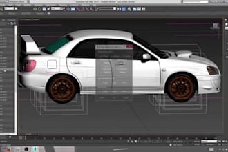 create realistic assetto corsa car mod, custom vehicle, 3d car modelling track