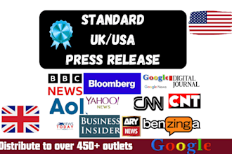 do press release writing and distribution for crypto and ai tech SEO PR