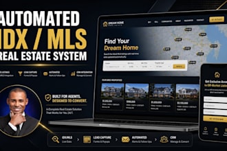 build a real estate website with idx mis intergration for realtors
