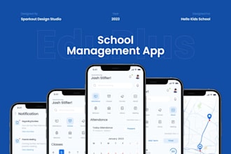 develop custom school management app education app learning app school website