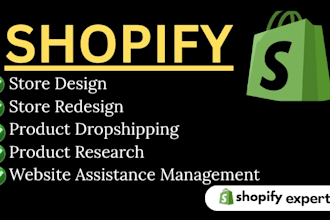 design a beautiful and sales focused shopify homepage