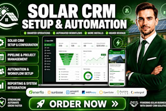 set up enerflo solar crm sunbase emaint cmms mrpeasy opensolar aurora solargraf