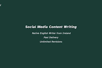 write engaging social media content for your business