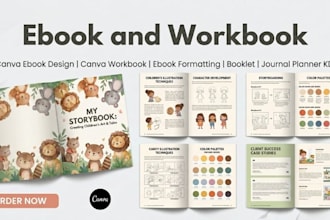 do canva ebook canva workbook ebook formatting book journal planner