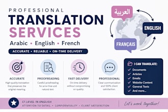translate arabic french and english