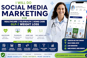 be your healthcare social media marketing manager