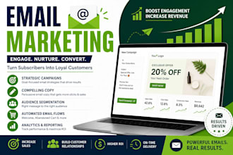 do klaviyo email send, ominisend campaign blast, epic lead generation