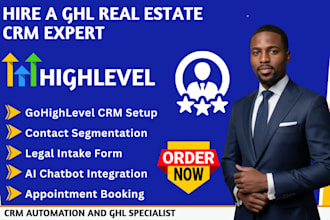 setup gohighlevel crm law firm ai chatbot lead capturing follow up automation