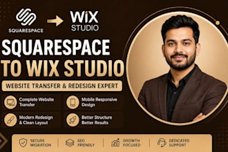 transfer squarespace website to wix studio website wix website redesign