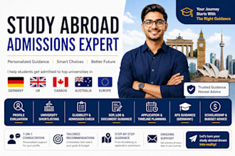 help you get admitted to universities abroad