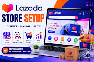 set up, optimize and manage your lazada store for more sales