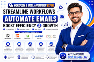 fix servicetitan jobtread fieldpulse simpro zoho crm workflow email automation