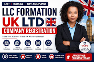 do US llc formation and UK ltd company registration