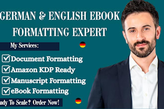 do german english ebook formatting document manuscript formatting