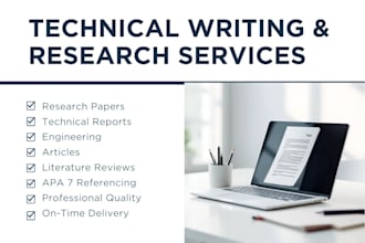 write professional technical and engineering articles