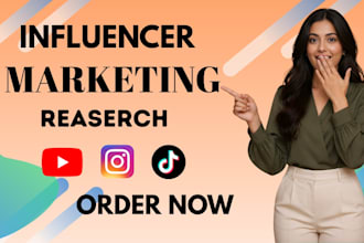 do influencer marketing, micro influencer research and outreach for your brand