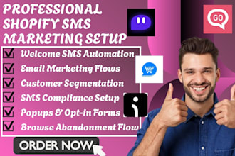 setup shopify postscript sms marketing omnisend txtcart spoks mailchimp yipsms