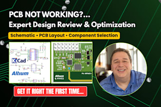 design schematic pcb circuit and help you improve or optimize an existing design