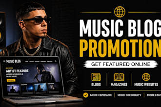 submit your music to blogs magazines and online music websites