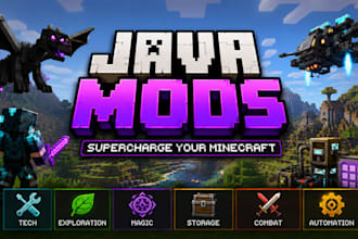 make a minecraft java edition mod for you