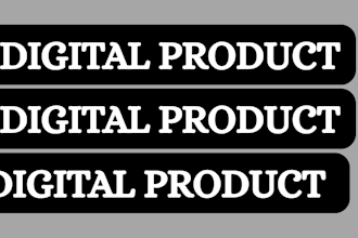 do a proffessional digital product for you