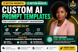 custom ai prompt templates for chat gpt , ai prompt engineering