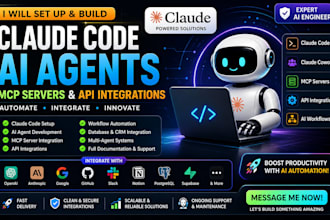 claude code setup claude code ai agent claude cowork claude mcp API integration