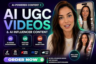 do realistic ai video maker ai ugc video ads ugc vod ai influencer with veo3