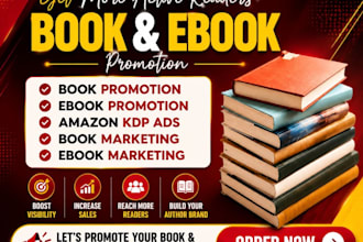 do amazon promotion, book promotion for books sales