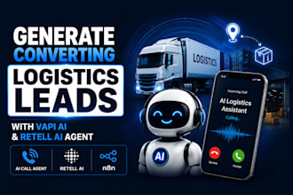 generate highly converting logistics leads with vapi ai and retell ai agent