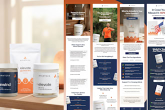 do editable german HTML email newsletter campaign and klaviyo brevo landing page