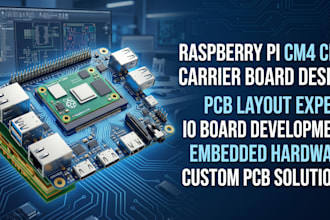 deign raspberry pi cm4 cm5 carrier boards, iot board, and embedded hardware