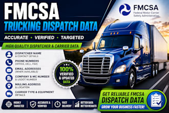 provide fmcsa leads for trucking industry