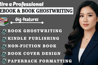 be your ebook writer, ebook ghostwriter, ghostwriting, and ebook writing,