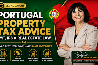 advise on portugal property tax imt irs and real estate law