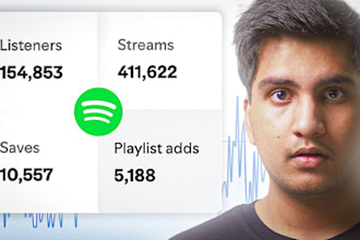 spotify music promotion, trend your spotify track music to top 100 spotify chart