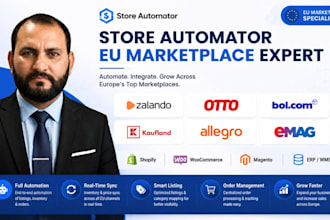 set up storeautomator for mirakl eu marketplace listings