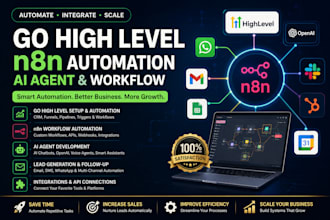go high level website ghl automation n8n ai agent n8n workflow n8n automation