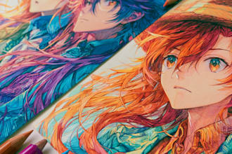 draw anime and manga illustrations