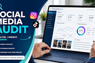 professional social media audit and competitive analysis