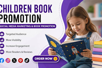 do children book marketing, book promotion and amazon KDP promotion