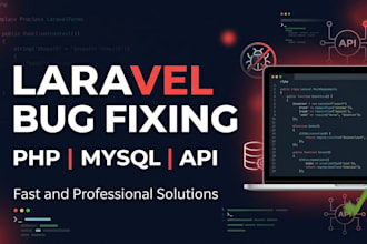 fix PHP laravel mysql bugs errors and API issues