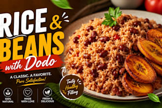 cook rice and beans with dodo