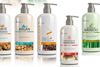 erstellung von premium kosmetik, etiketten und verpackungsdesigns