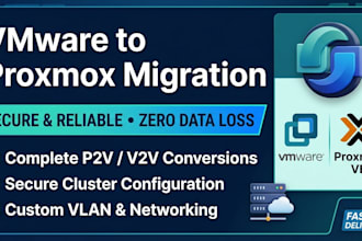 migrate vmware to proxmoxve and secure your virtual networks